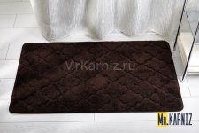 Коврик для ванной ЛАНА шоколад
