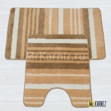 Комплект ковриков для ванной и туалета Найс 25 бежевый